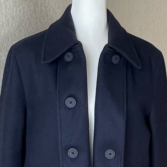 Gap Navy Wool blend Double-breasted Peacoat- Small - Picture 5 of 5